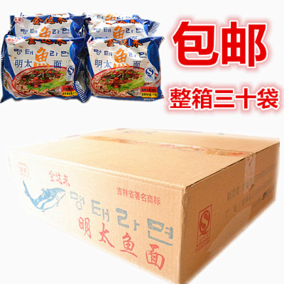申联延边朝鲜族整箱方便面