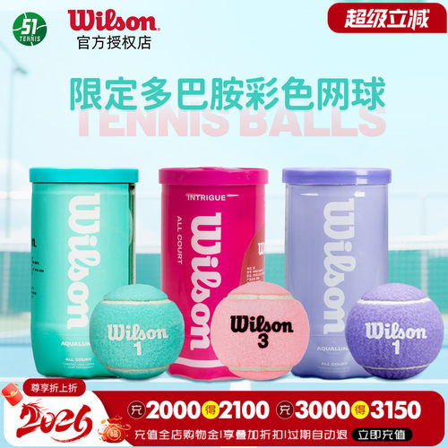 Wilson彩色网球周边礼物