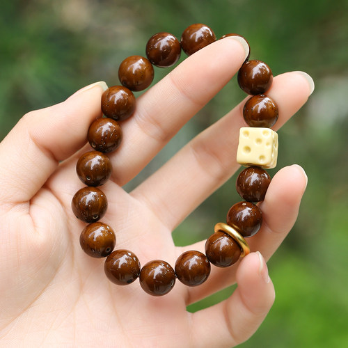 招财鼠紫金鼠圆珠设计款