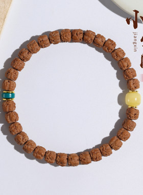 无泡药印尼藏式佛手小金刚菩提五爪金龙三日红玄武纹直切手持手串
