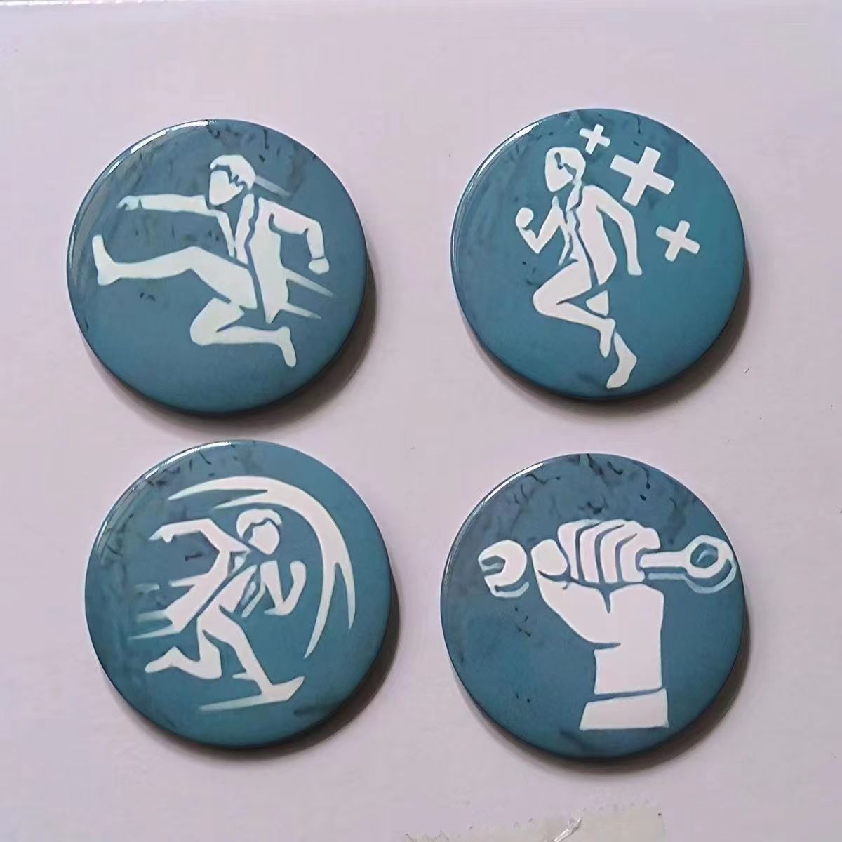 第五人格s牌徽章吧唧飞轮