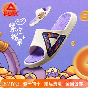 匹克国创态极拖鞋男-七彩刺桐蛇蛇年春季新年沙滩鞋运动凉拖鞋女