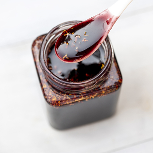 懿呈 乌梅子酱膏桂花果茶山楂酸梅汤泡水喝的东西冲饮品300克罐装