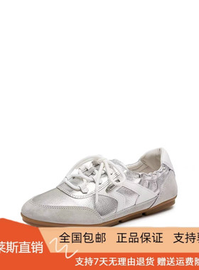 商场同款2026新款卷卷音符复古德训鞋运动休闲鞋百搭女鞋EJR78AM6