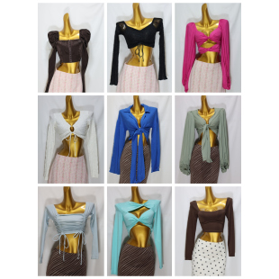 气质性感欧美风显瘦上衣54期 时尚 飞成家杂款 女装