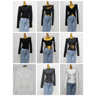 飞成家杂款女装时尚气质修身性感显瘦上衣49期