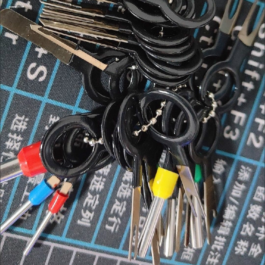 取出专用工具线路针脚内饰退针器钳子使用汽车插针汽车端子/退针