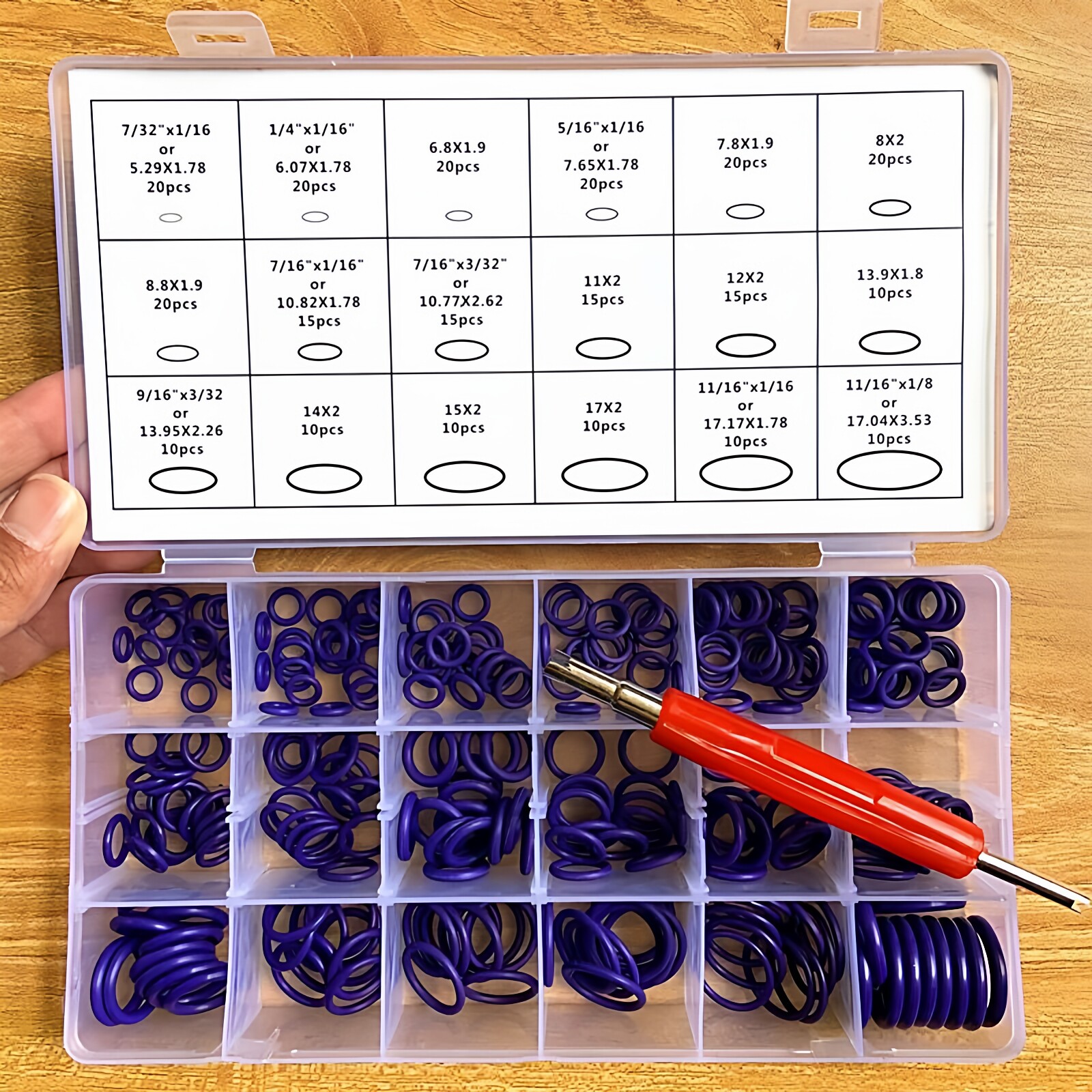 汽车空调密封圈o型圈丁晴橡胶耐高压高温维修垫圈盒装油封胶圈环