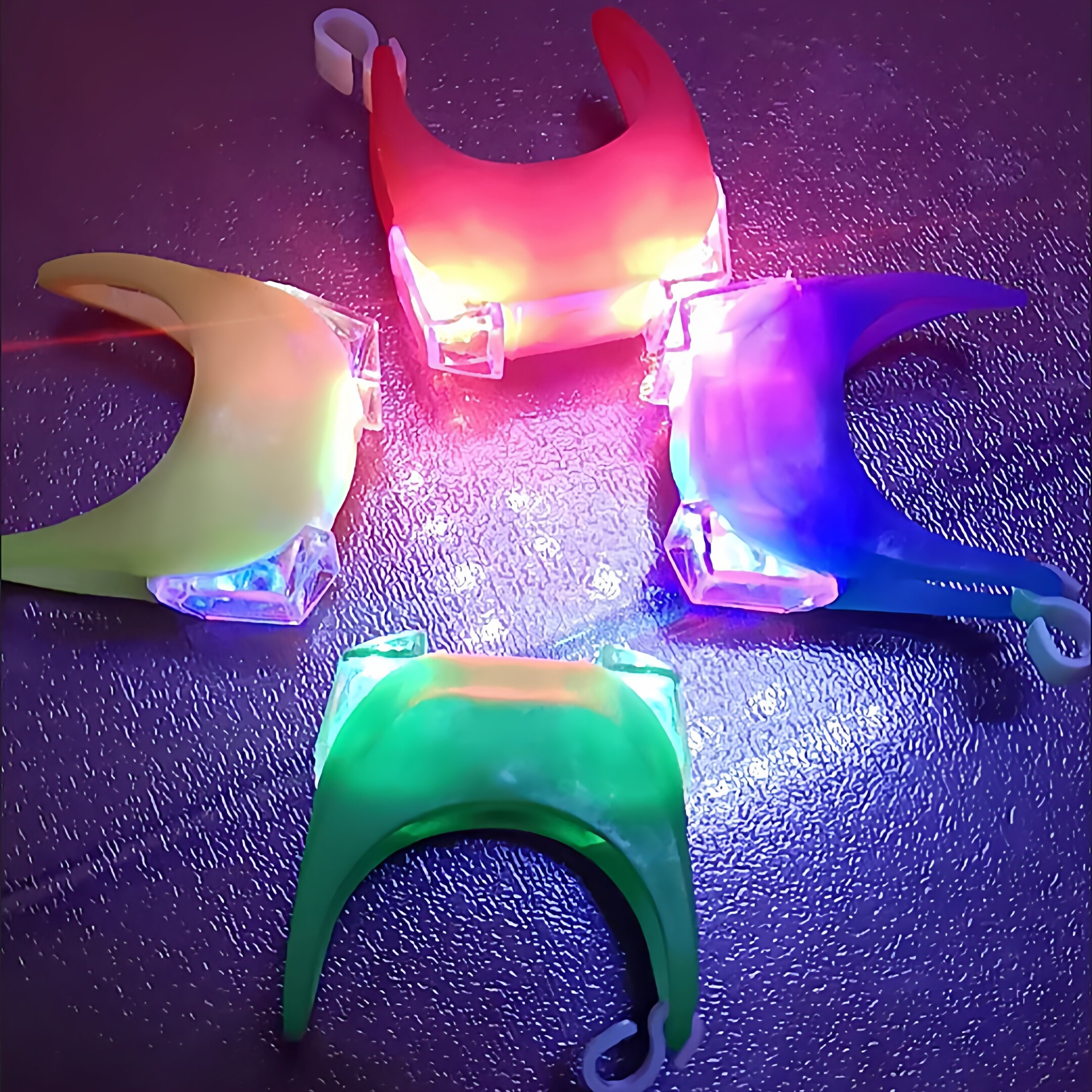 警示闪光灯山地自行车配件装饰灯青蛙灯爆闪LED警示灯儿童滑板车