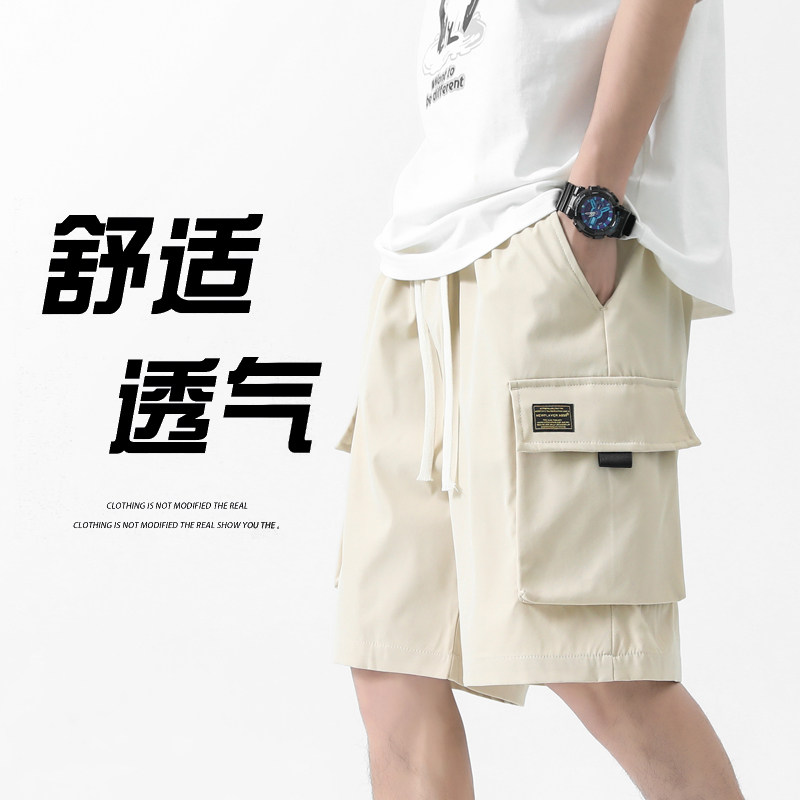 3125/p30美式休闲短裤2023夏季男工装裤宽松运动沙滩裤五分裤中裤,男装休闲裤,星座223-3（原星座201-3）