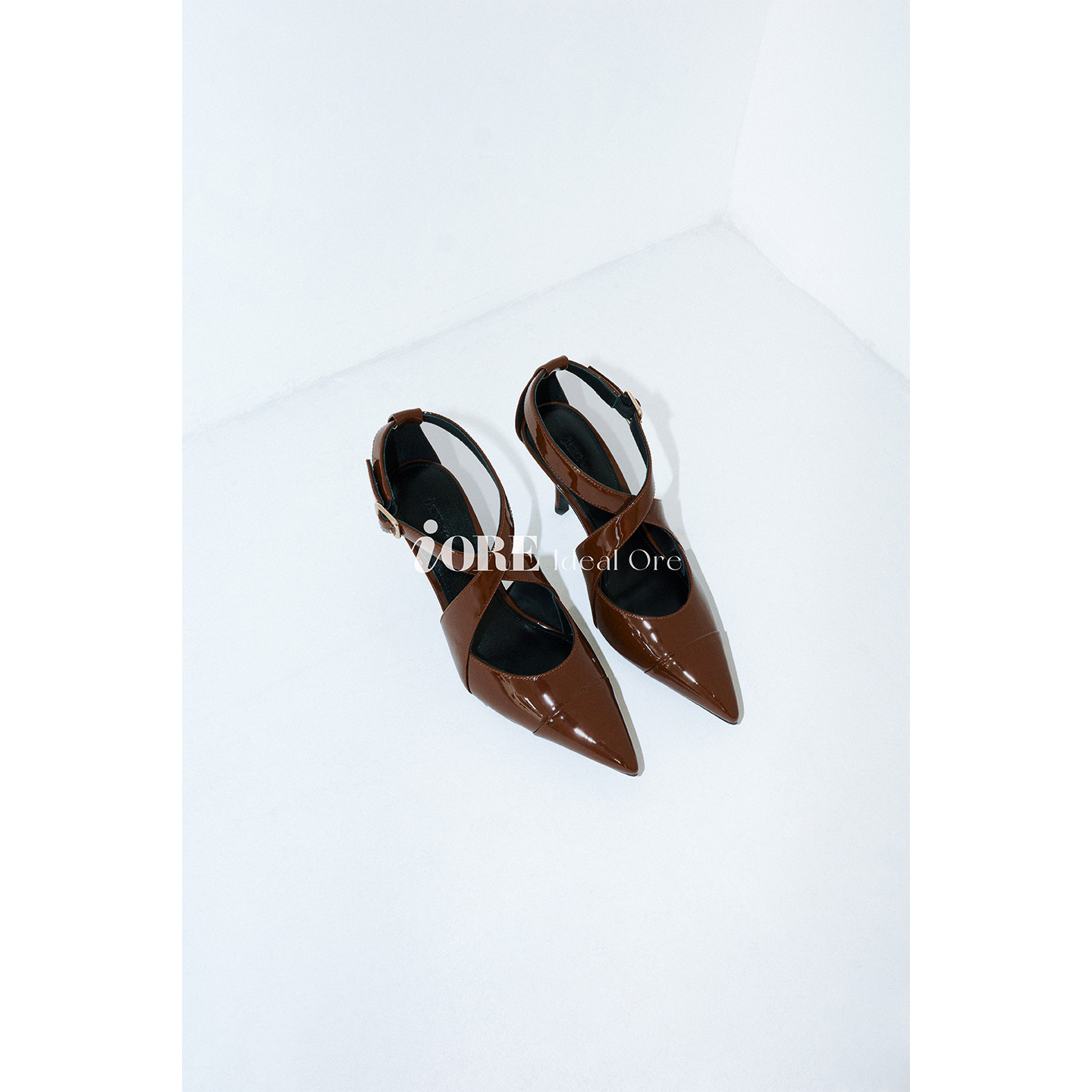 IORE理想矿石芭蕾高跟细跟凉鞋