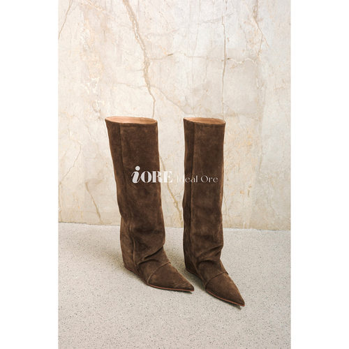 IORE理想矿石堆叠褶皱坡跟及膝靴