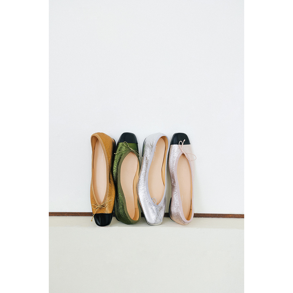 IORE理想矿石棉花糖羊皮芭蕾鞋