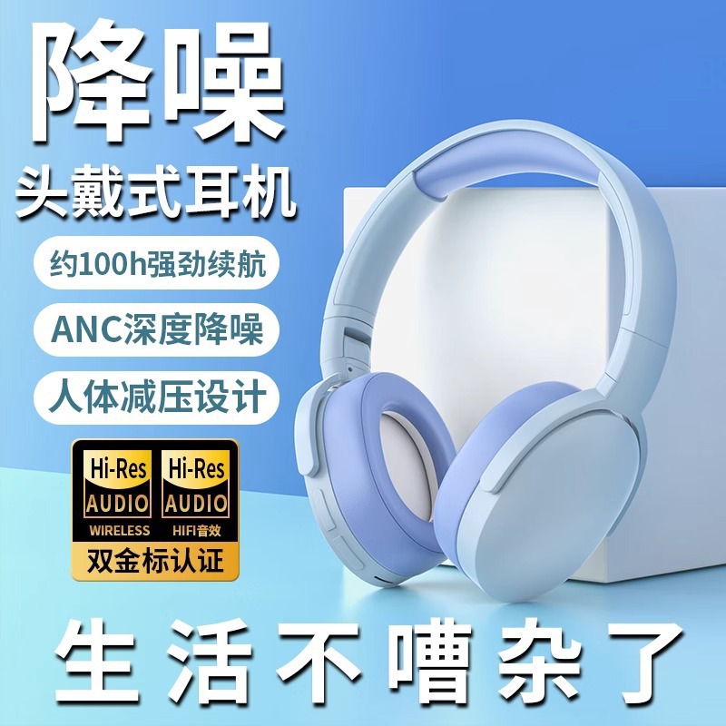隔音耳罩通勤降噪耳机睡眠睡觉专用降噪耳塞头戴式超级隔静音
