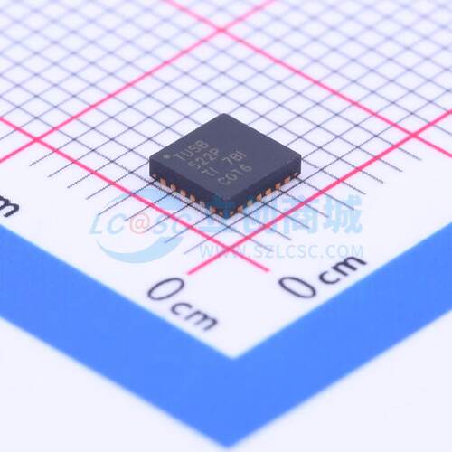 USB转换芯片 TUSB522PRGET VQFN-24-EP(4x4) 原装 电子元器件配单