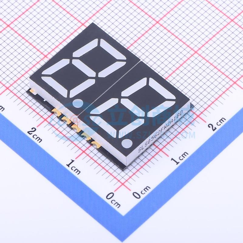 LED数码管 SLS0562FW2A1BD SMD 原装正品 电子元器件配单