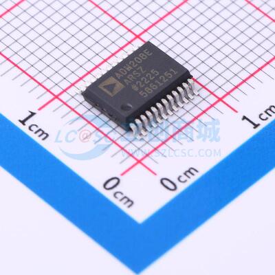 RS232芯片 ADM208EARSZ SSOP-24-208mil 原装正品 电子元器件配单
