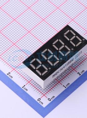 LED数码管 MHDC3641SRBW 插件 4位 30.0mmx14mmx7.2mm 红色 原装