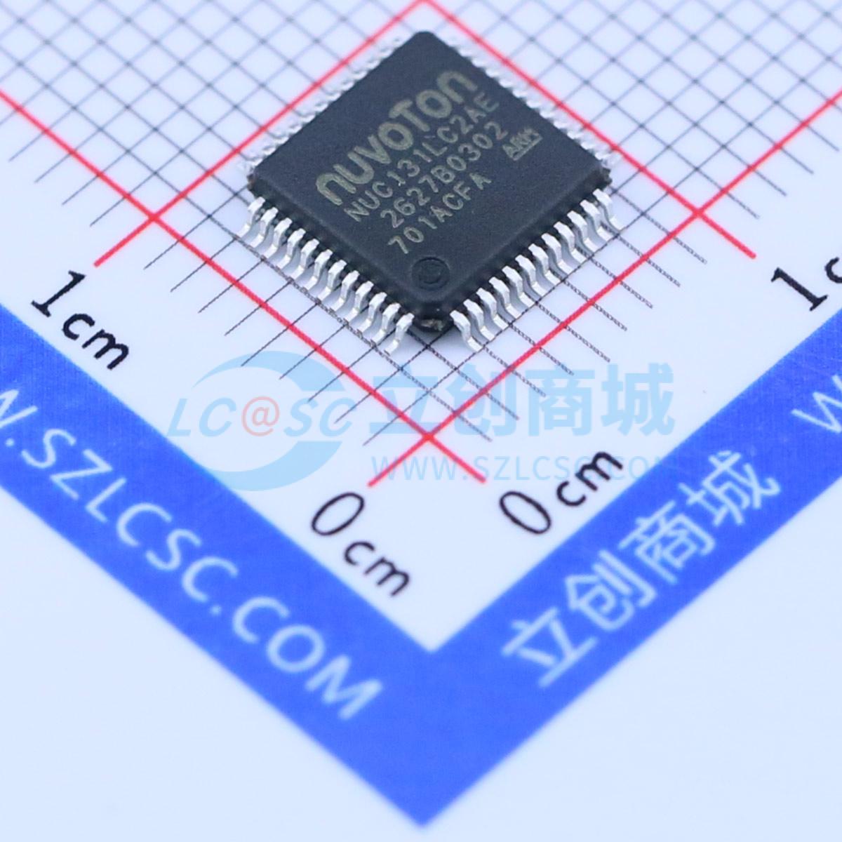 单片机(MCU/MPU/SOC) NUC131LC2AE LQFP-48(7x7) 电子元器件配单