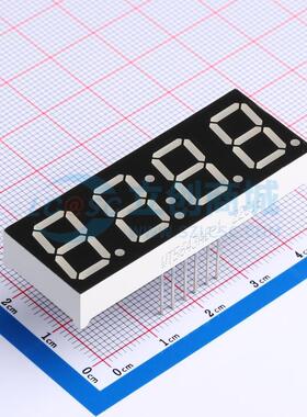 LED数码管 WT5643AB-1 插件 4位 蓝色 原装正品 电子元器件配单