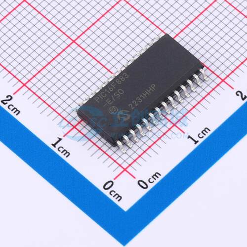 单片机(MCU/MPU/SOC) PIC16F883-E/SO SOIC-28-300mil 电子元器件