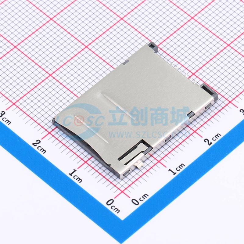 SIM卡连接器 SIM-06A SMD 自弹式 MiniSIM卡 卡座 1.8mm 原装正品