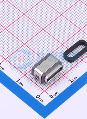 USB连接器 XDBF-0316-2027 SMD IP-X7/8级防水Type-C 16P板上贴板