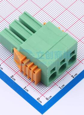 插拔式接线端子 KF2EDGAKG-7.62-3P P=7.62mm 电子元器件配单