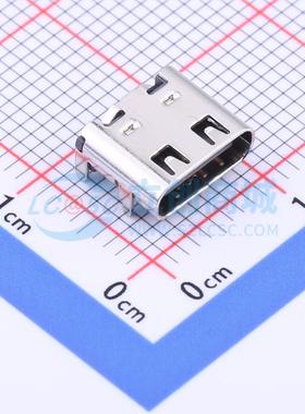 USB连接器 U263-163N-4BS1735 SMD 3.1TYPE-C连接器 母座16P四脚