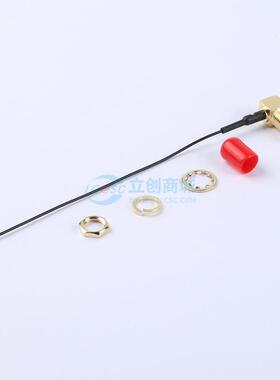 射频连接线 KH-SMAKW-IPEX4-RG0.81-B100 - SMA转IPEX 10cm 4代