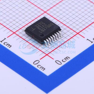 RS232芯片 ICL3232EIAZ-T SSOP-16-208mil 原装 电子元器件配单