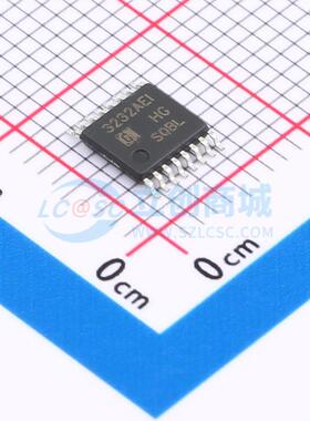 RS232芯片 MAX3232AEIMT/TR TSSOP-16 原装正品 电子元器件配单
