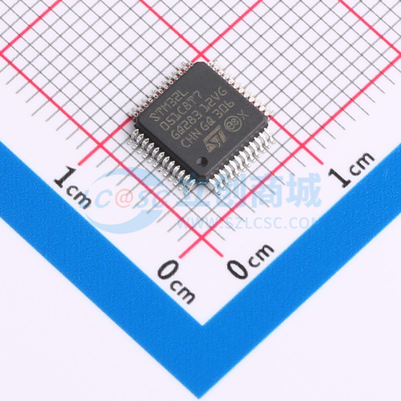 单片机(MCU/MPU/SOC) STM32L051C8T7 LQFP-48(7x7) 电子元器件