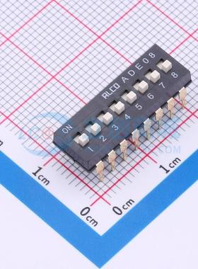 拨码开关 ADE0804 插件