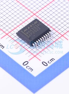 模拟开关/多路复用器 MAX333ACAP+T SSOP-20-208mil 原装正品