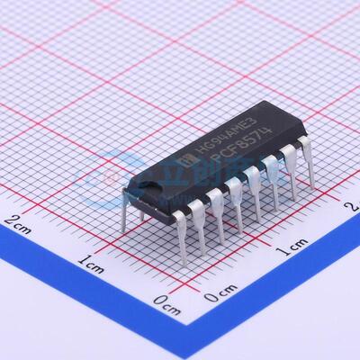 I/O扩展器 PCF8574P DIP-16 原装正品 电子元器件配单