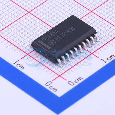 缓冲器/驱动器/收发器 MC74HC245ADWR2G SOIC-20-300mil 原装正品
