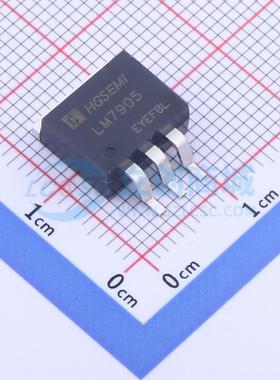 线性稳压器(LDO) LM7905S/TR TO-263-3 原装正品 电子元器件配单