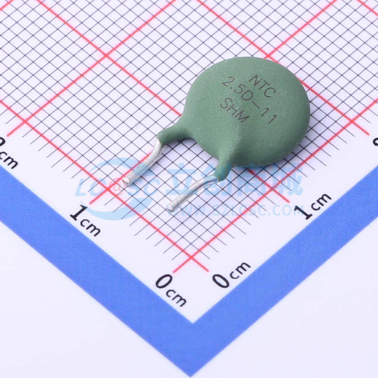 NTC热敏电阻 DRM259D11MK8H5GA0 插件,P=5mm 2.5Ω ±20% 原装