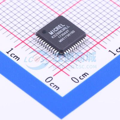 以太网交换机 KSZ8863RLL LQFP-48(7x7) 原装正品 电子元器件配单