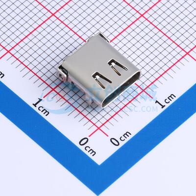USB连接器 TYPE-C 24P QCHT 143 SMD 额定电流 - 电压：5A 5V 机