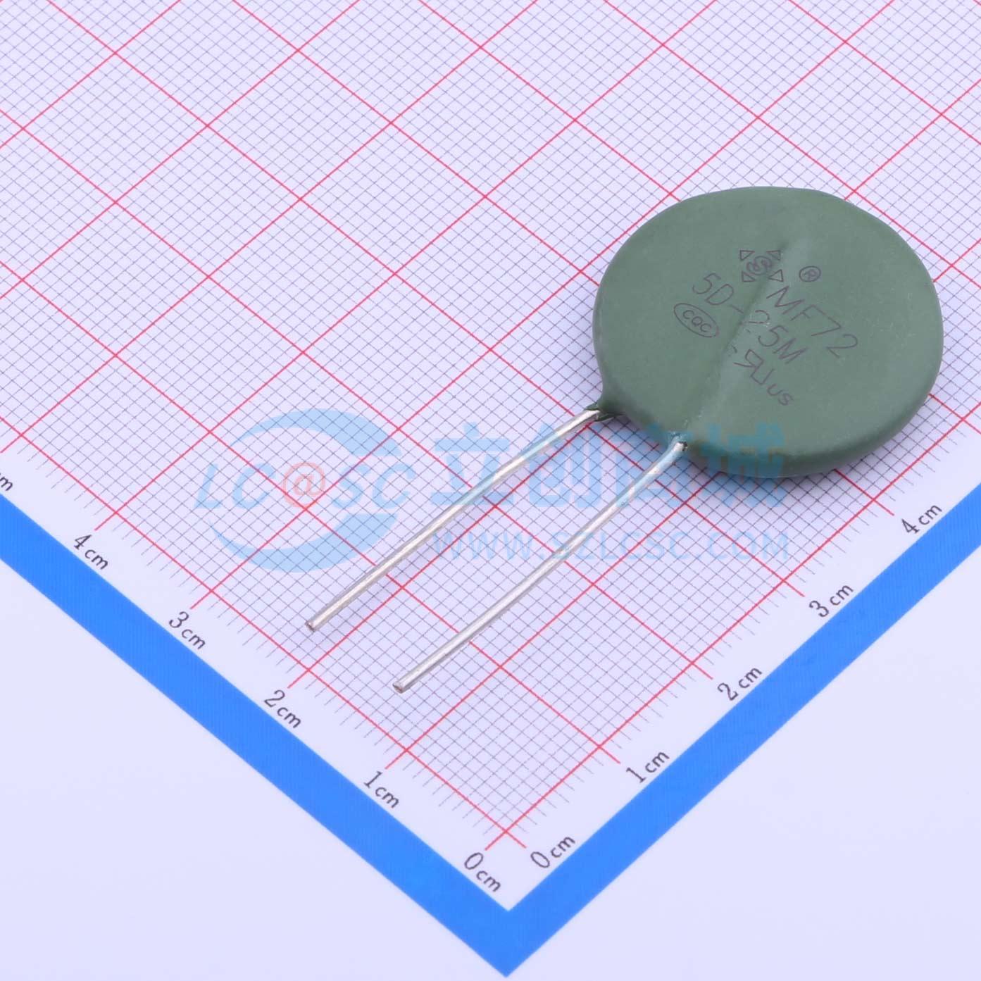 NTC热敏电阻 MF2505008M1DN0CSB0 插件,P=10mm 5Ω ±20% 8A 原装