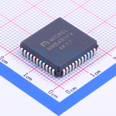 数码管驱动 MM5451YV PLCC-44(16.6x16.6) 原装 电子元器件配单