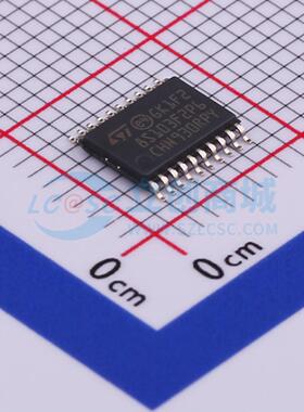 单片机(MCU/MPU/SOC) STM8S103F2P6TR TSSOP-20 电子元器件配单