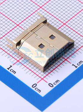 全新正品HYC109-HDMIA19-160 SMD 公 19P 夹板 D-Sub/VGA连接器