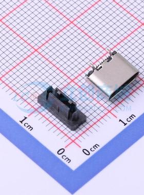 USB连接器 MC-236LS-L64 SMD 直立式6.4H Type-C 立贴 电子元器件
