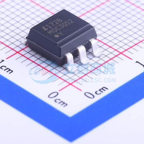 可控硅输出光耦 MOC3052S-TA1 SMD-6P 原装正品 电子元器件配单