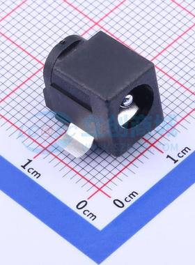 DC-088B-25A SMD DC电源插座 卧贴 2.5mm 6.4mm DC电源连接器