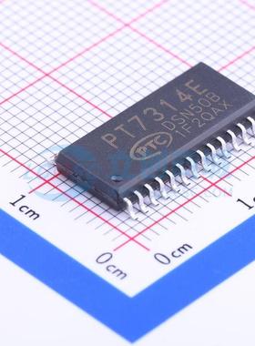 音频接口芯片 PT7314E SOP-28-300mil 原装正品 电子元器件配单