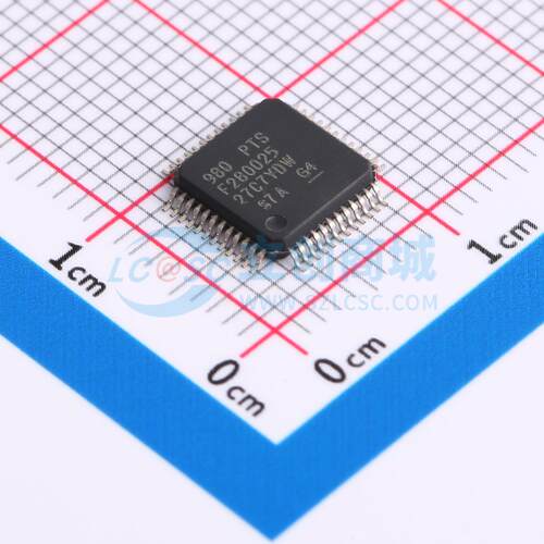 单片机(MCU/MPU/SOC) F280025PTSR LQFP-48(7x7) 电子元器件配单